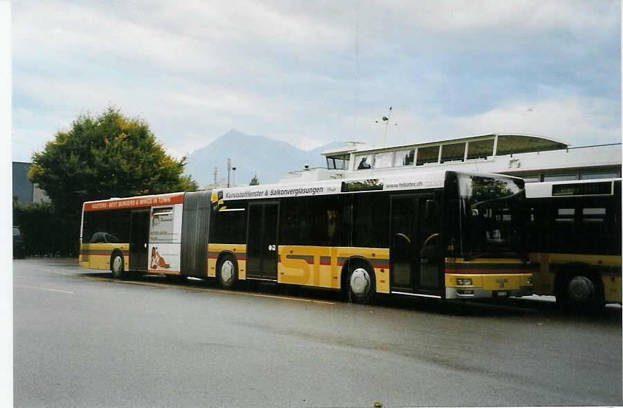 (089'834) - STI Thun - Nr. 102/BE 577'102 - MAN am 3. Oktober 2006 bei der Schifflndte Thun