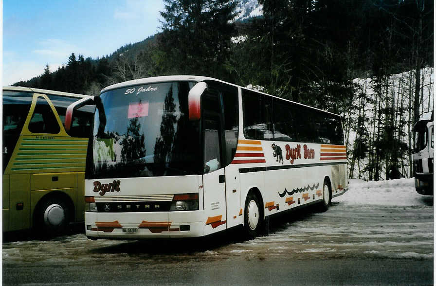 (091'525) - Dysli, Bern - Nr. 29/BE 51'702 - Setra (ex Balmer, Wilderswil) am 7. Januar 2007 in Adelboden, Unter dem Birg