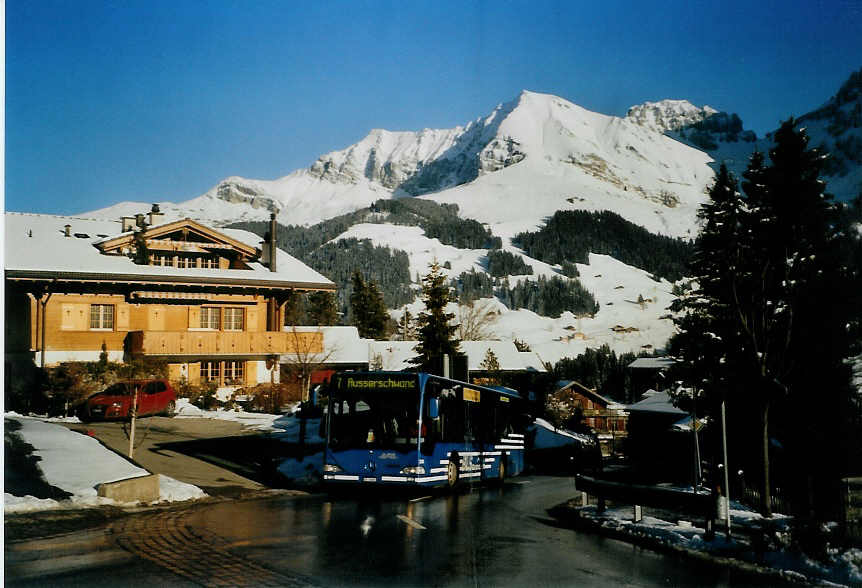 (091'802) - AFA Adelboden - Nr. 35/BE 19'692 - Mercedes (ex Nr. 1) am 28. Januar 2007 in Adelboden, Landstrasse