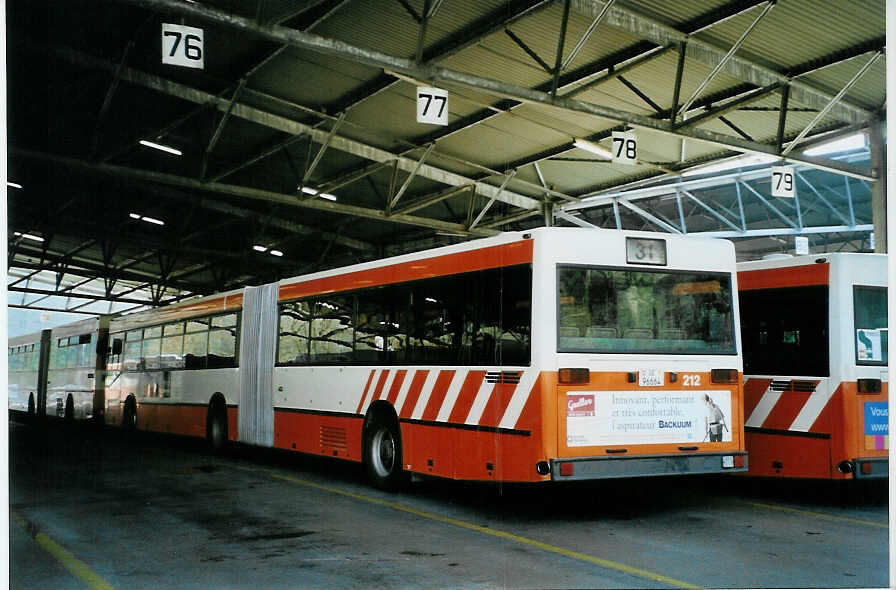 (092'905) - TPG Genve - Nr. 212/GE 96'664 - Mercedes am 17. Mrz 2007 in Genve, Dpt