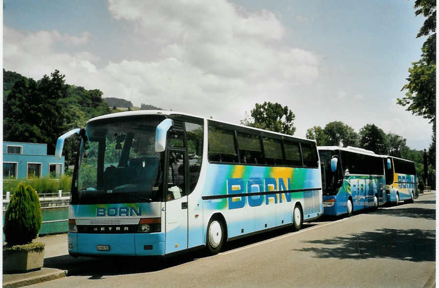 (095'507) - Born, Olten - Nr. 4/SO 105'752 - Setra am 20. Juni 2007 bei der Schifflndte Thun