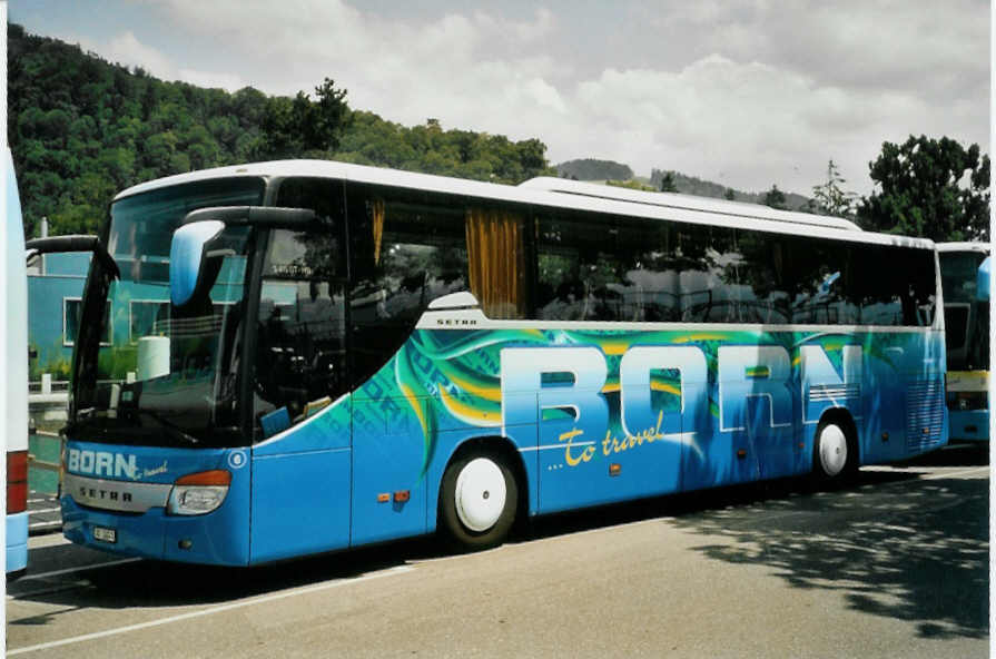 (095'508) - Born, Olten - Nr. 6/AG 14'041 - Setra am 20. Juni 2007 bei der Schifflndte Thun