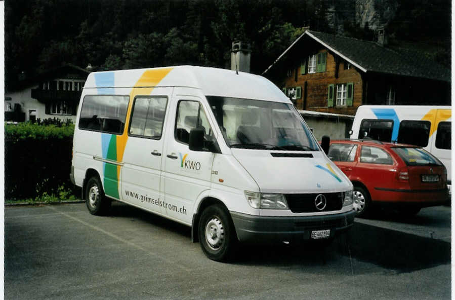 (095'731) - KWO Innertkirchen - Nr. 38/BE 462'894 - Mercedes am 23. Juni 2007 in Innertkirchen, KWO