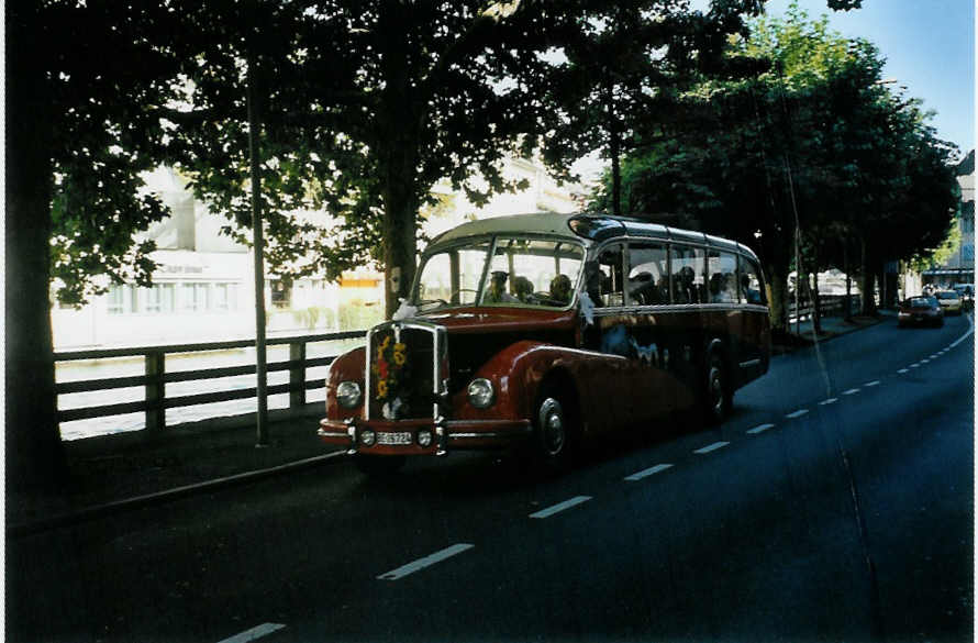 (097'007) - ASKA Aeschi - Nr. 9/BE 26'724 - Saurer/R&J am 4. August 2007 in Thun, Aarestrasse