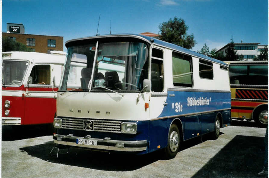 (097'303) - Aus Deutschland: ??? - FR-H 110 - Setra am 18. August 2007 in Schaan, Wohnbustreffen