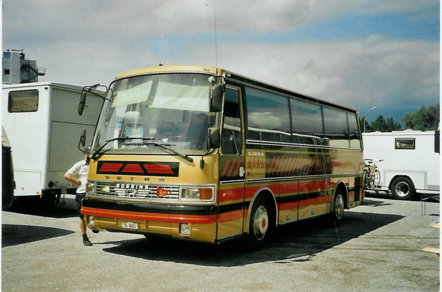 (097'406) - Aus der Schweiz: Dasen, Bischofszell - TG 8821 - Setra (ex Reichlin, Goldau) am 18. August 2007 in Schaan, Wohnbustreffen