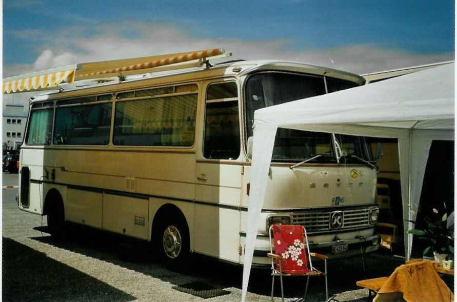 (097'434) - Aus der Schweiz: Wogatai, Frutigen - BE 415'140 - Setra am 18. August 2007 in Schaan, Wohnbustreffen