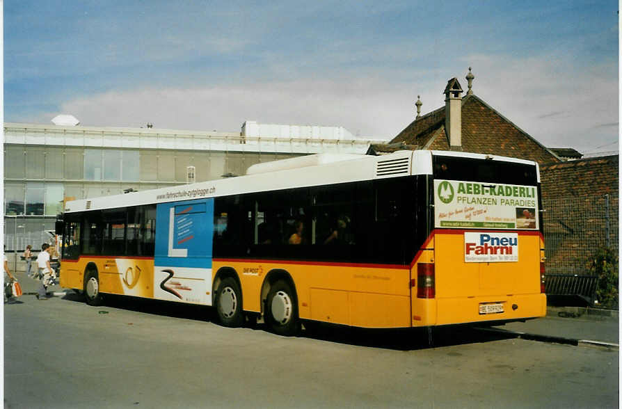 (097'626) - Steiner, Ortschwaben - Nr. 18/BE 509'929 - MAN am 24. August 2007 in Bern, Postautostation