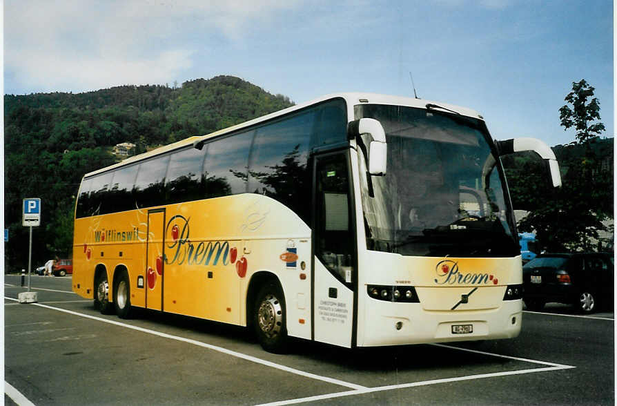 (098'208) - Brem, Wlflinswil - AG 7960 - Volvo am 26. August 2007 in Thun, Seestrasse