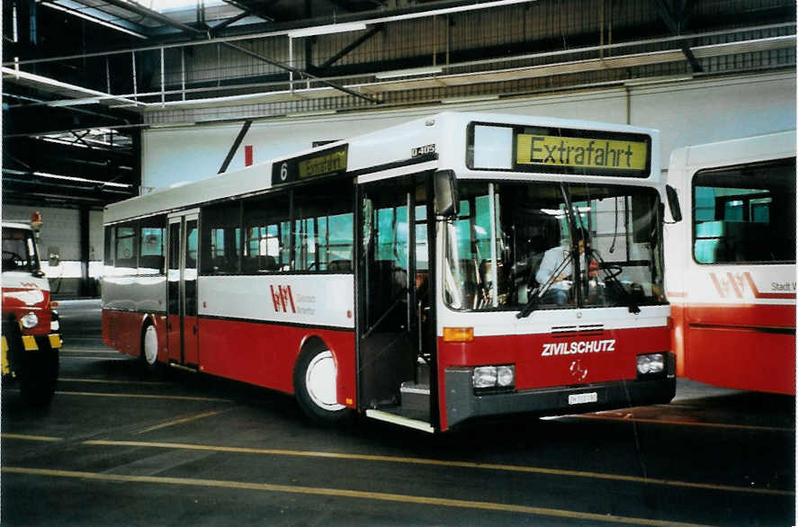 (098'601) - Zivilschutz, Winterthur - ZH 310'180 - Mercedes (ex WV Winterthur Nr. 264) am 15. September 2007 in Winterthur, Depot Grzefeld