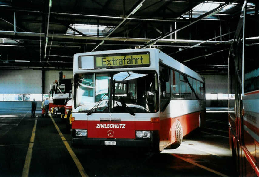 (098'611) - Zivilschutz, Winterthur - ZH 310'180 - Mercedes (ex WV Winterthur Nr. 264) am 15. September 2007 in Winterthur, Depot Grzefeld