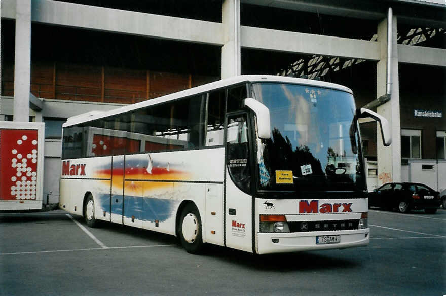 (098'728) - Aus Deutschland: Marx, Fridolfing - TS-AM 4 - Setra am 19. September 2007 in Thun, Grabengut