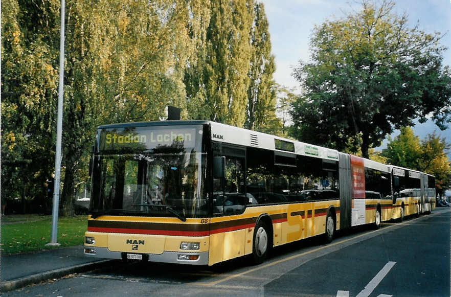 (098'736) - STI Thun - Nr. 88/BE 572'088 - MAN am 22. September 2007 in Thun, Lachen