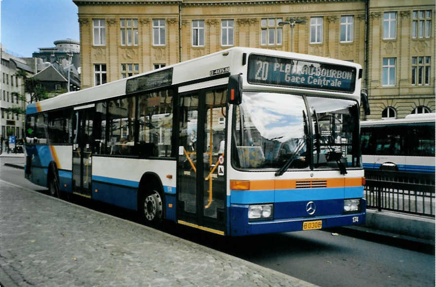 (098'819) - AVL Luxembourg - Nr. 174/B 0308 - Mercedes am 24. September 2007 in Luxembourg, Place Hamilius