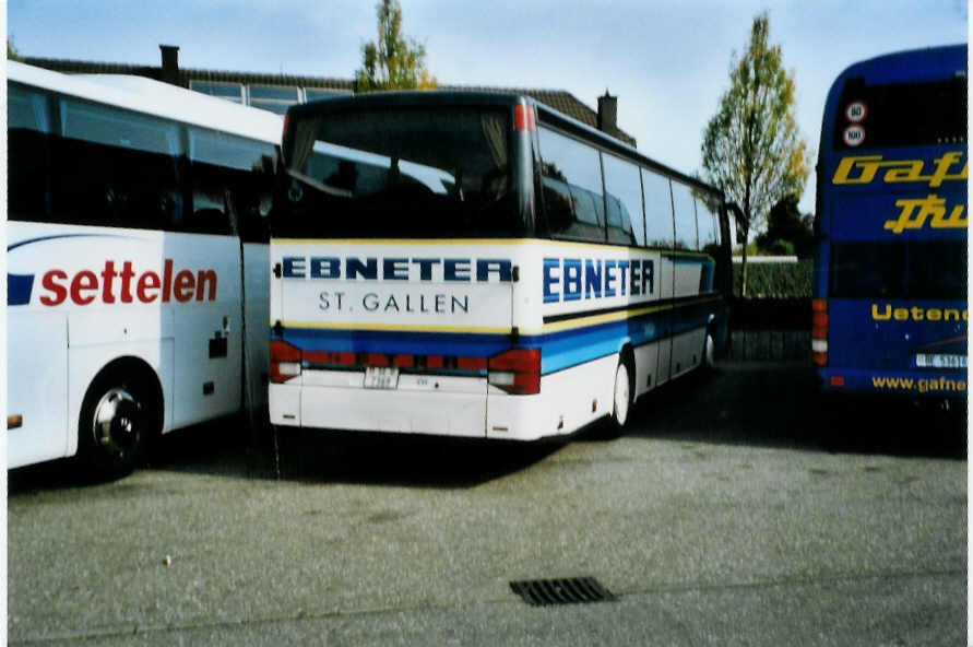 (099'622) - Aus der Schweiz: Ebneter, St. Gallen - SG 7369 - Setra am 2. Oktober 2007 in Rust, Europapark