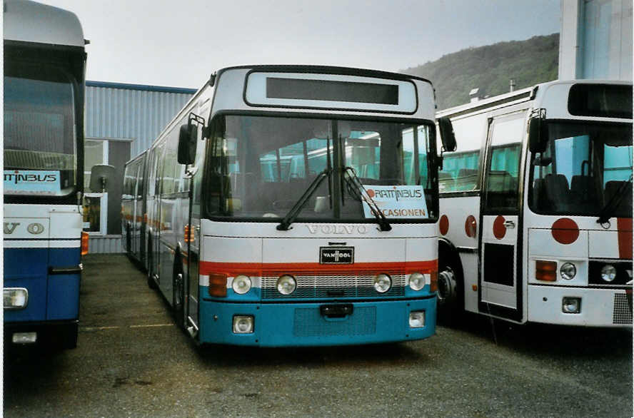 (100'635) - TPF Fribourg - Nr. 109 - Volvo/Van Hool (ex GFM Fribourg Nr. 109) am 27. Oktober 2007 in Biel, Rattinbus