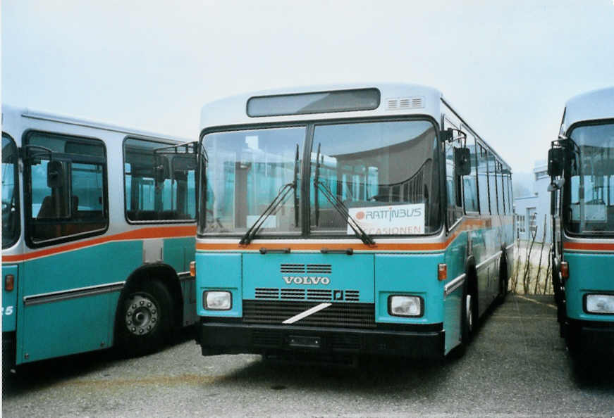 (102'025) - TPF Fribourg - Nr. 27 - Volvo/R&J (ex GFM Fribourg Nr. 27) am 22. Dezember 2007 in Biel, Rattinbus