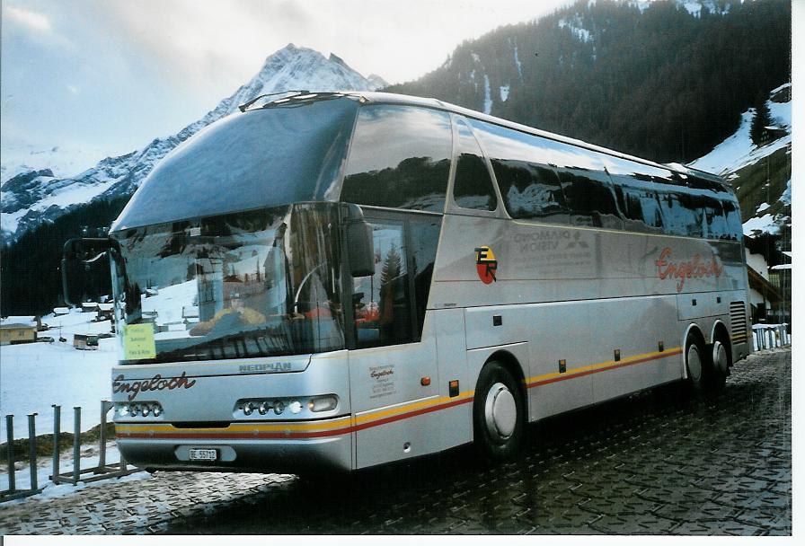 (103'236) - Engeloch, Riggisberg - BE 55'712 - Neoplan am 6. Januar 2008 in Adelboden, Weltcup