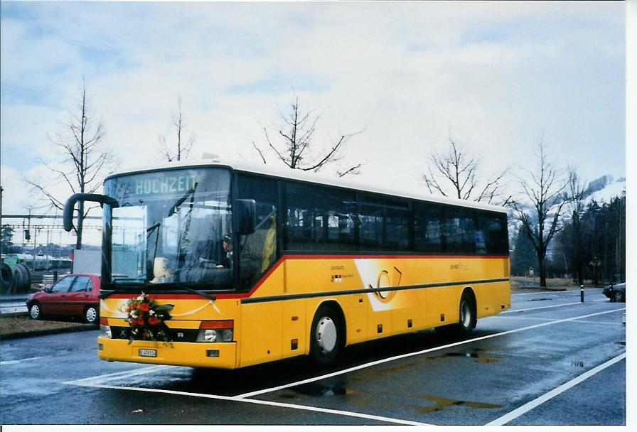 (103'833) - Schmocker, Stechelberg - Nr. 1/BE 476'514 - Setra am 2. Februar 2008 in Thun, Seestrasse