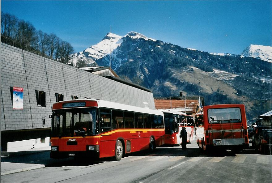 (104'931) - AS Engi - Nr. 4/GL 7704 - NAW/R&J am 9. Mrz 2008 in Elm, Sportbahnen