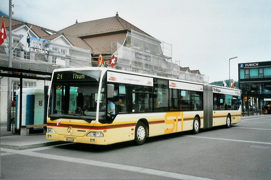 (107'924) - STI Thun - Nr. 85/BE 543'385 - Mercedes am 15. Juni 2008 beim Bahnhof Interlaken Ost