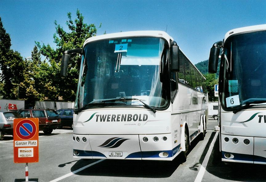 (108'501) - Twerenbold, Baden - Nr. 19/AG 7969 - Bova am 1. Juli 2008 in Thun, Seestrasse