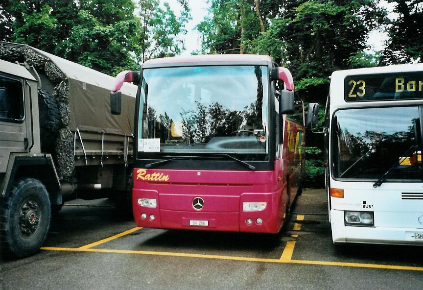 (108'735) - Rattin, Neuhausen - Nr. 6/SH 206 - Mercedes am 6. Juli 2008 in Neuhausen, Garage