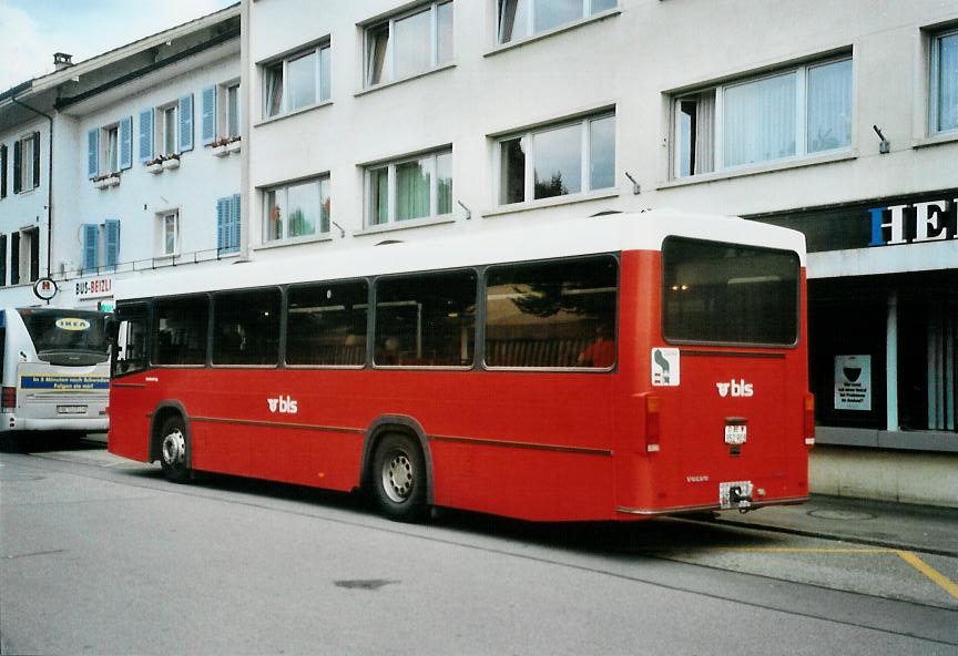 (109'013) - Busland, Burgdorf - Nr. 24/BE 352'903 - Volvo/Lauber (ex AAGK Koppigen Nr. 4) am 8. Juli 2008 beim Bahnhof Burgdorf