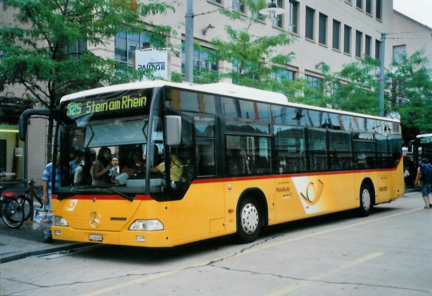 (109'117) - PostAuto Ostschweiz - Nr. 19/TG 140'465 - Mercedes am 11. Juli 2008 beim Bahnhof Frauenfeld