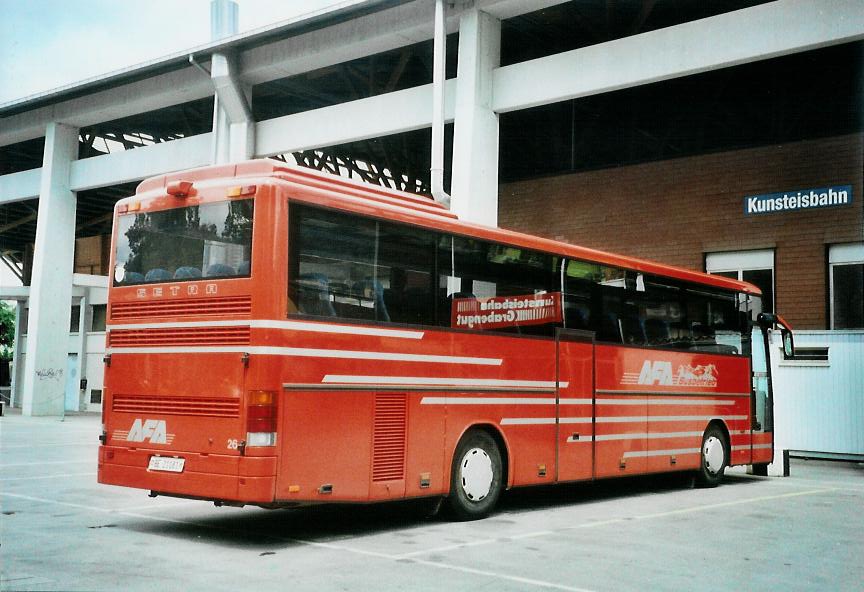 (109'431) - AFA Adelboden - Nr. 26/BE 21'181 - Setra (ex Nr. 16; ex Frhlich, D-Ludwigshafen/Rhein) am 18. Juli 2008 in Thun, Grabengut