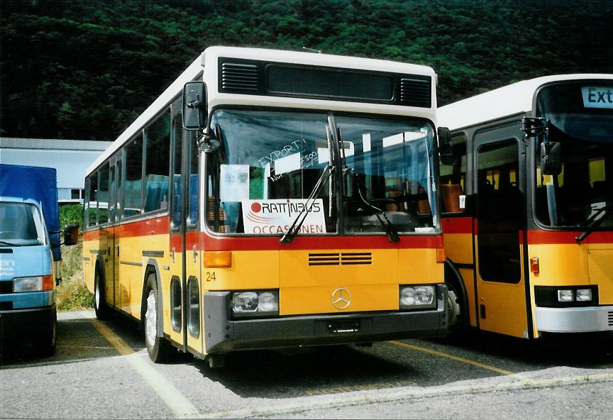 (109'926) - Vogt, Serneus - Nr. 4 - Mercedes/Vetter am 2. August 2008 in Biel, Rattinbus