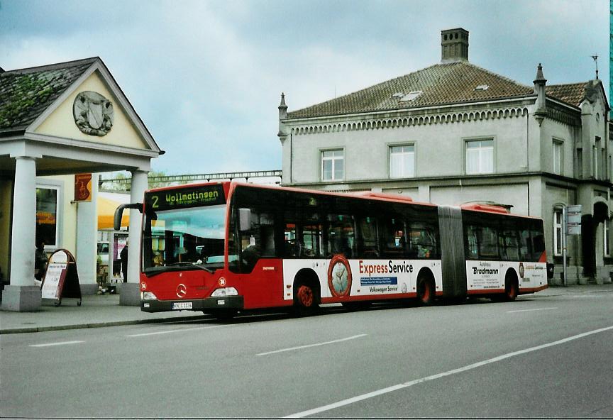 (110'919) - SWK Konstanz - Nr. 34/KN-C 1134 - Mercedes am 15. September 2008 beim Bahnhof Konstanz