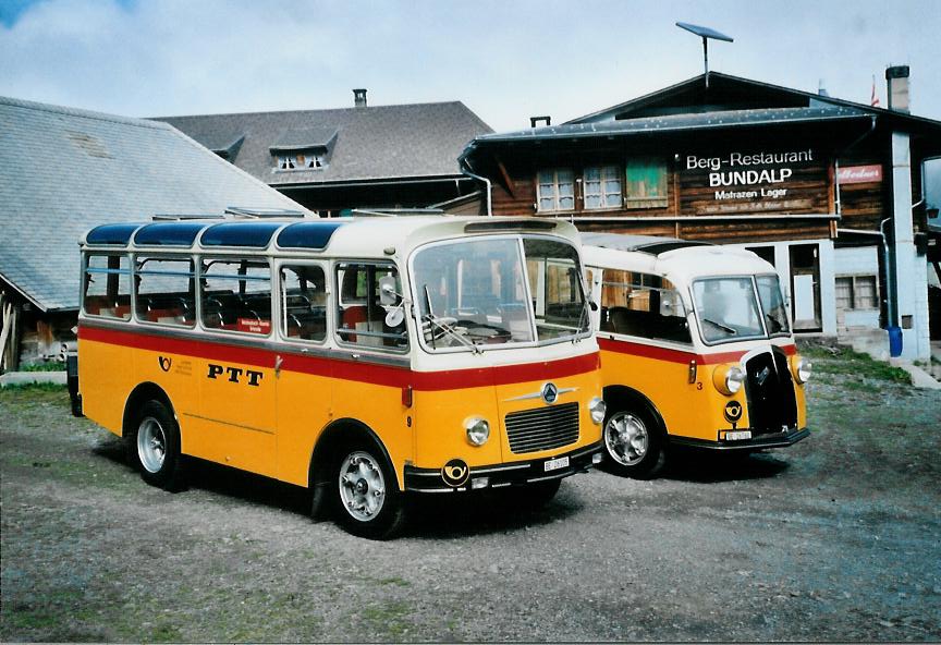 (111'207) - Schmid, Thrishaus - Nr. 9/BE 26'105 - Saurer/R&J (ex Geiger, Adelboden Nr. 9) am 27. September 2008 in Kiental, Bundalp