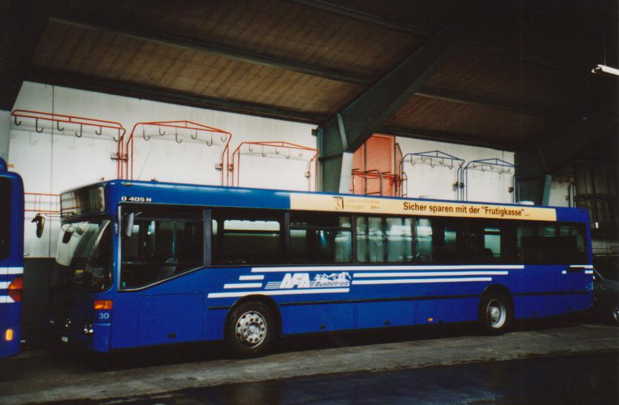 (112'917) - AFA Adelboden - Nr. 30/BE 26'703 - Mercedes (ex Nr. 3) am 14. Dezember 2008 im Autobahnhof Adelboden