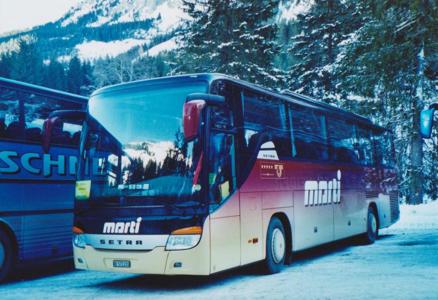 (113'801) - Marti, Kallnach - Nr. 20/BE 572'220 - Setra am 11. Januar 2009 in Adelboden, Unter dem Birg