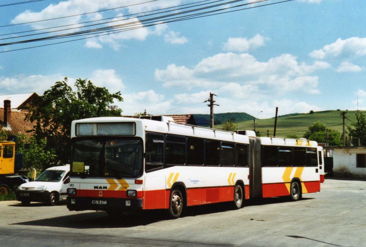 (116'702) - ATT Sighisoara - MS 16 ATT - MAN/R&J (ex RVBW Wettingen Nr. 119) am 26. Mai 2009 in Sighisoara