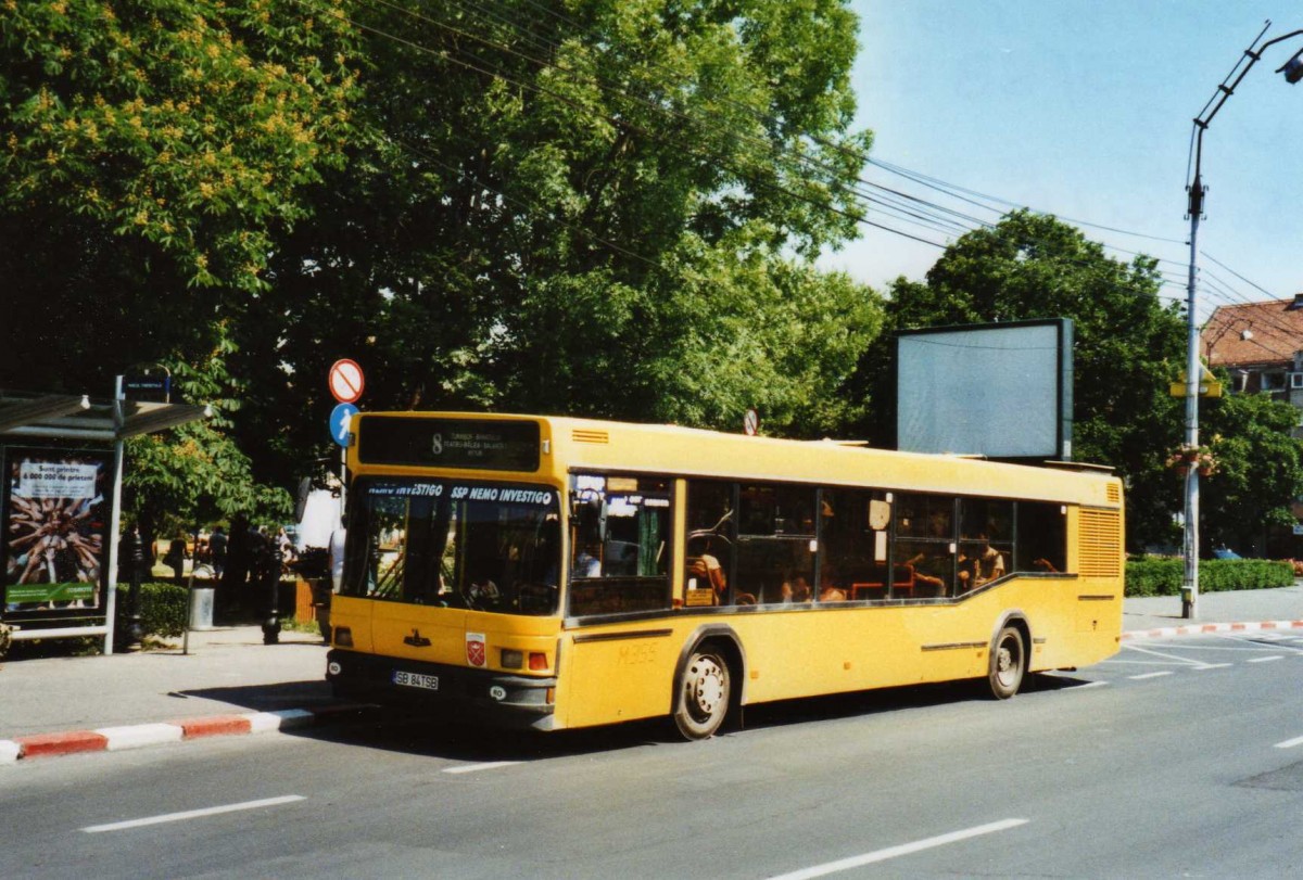 (116'730) - Tursib, Sibiu - Nr. 355/SB 84 TSB - MAZ am 27. Mai 2009 in Sibiu, Parcul Theretulu