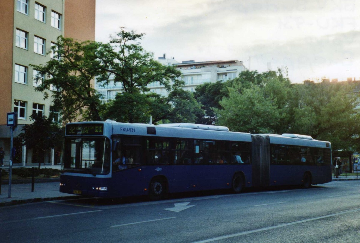 (117'033) - BKV Budapest - FKU-931 - Volvo am 28. Mai 2009 in Budapest