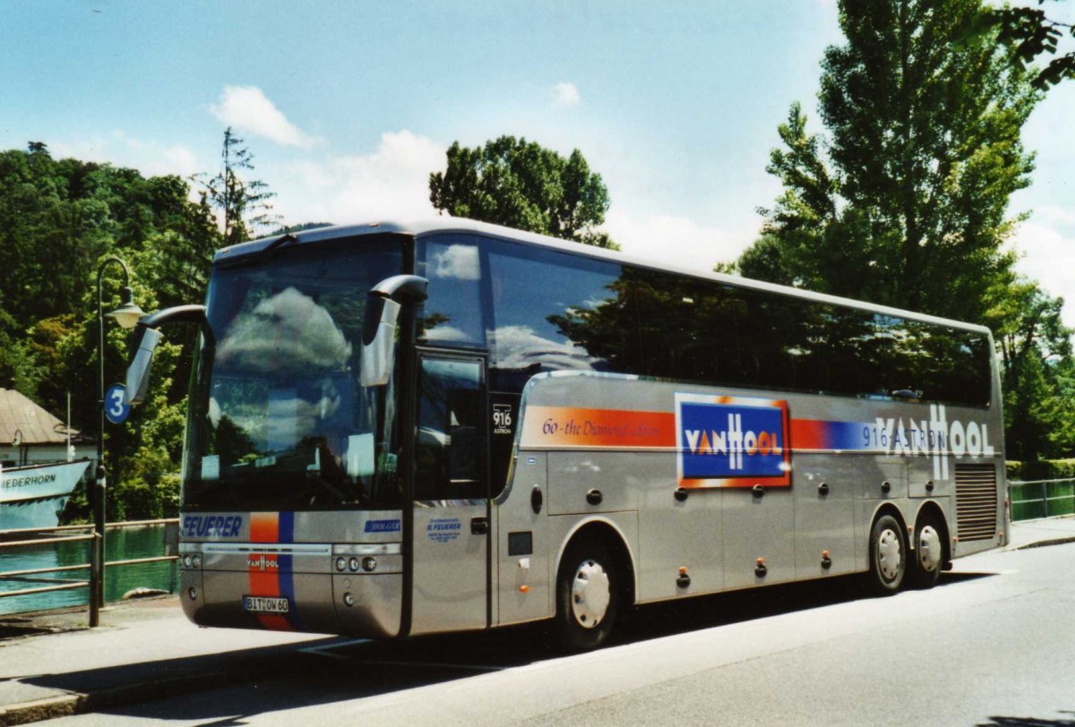 (117'528) - Aus Deutschland: Feuerer, Bernkastel - BIT-OW 60 - Van Hool am 9. Juni 2009 bei der Schifflndte Thun