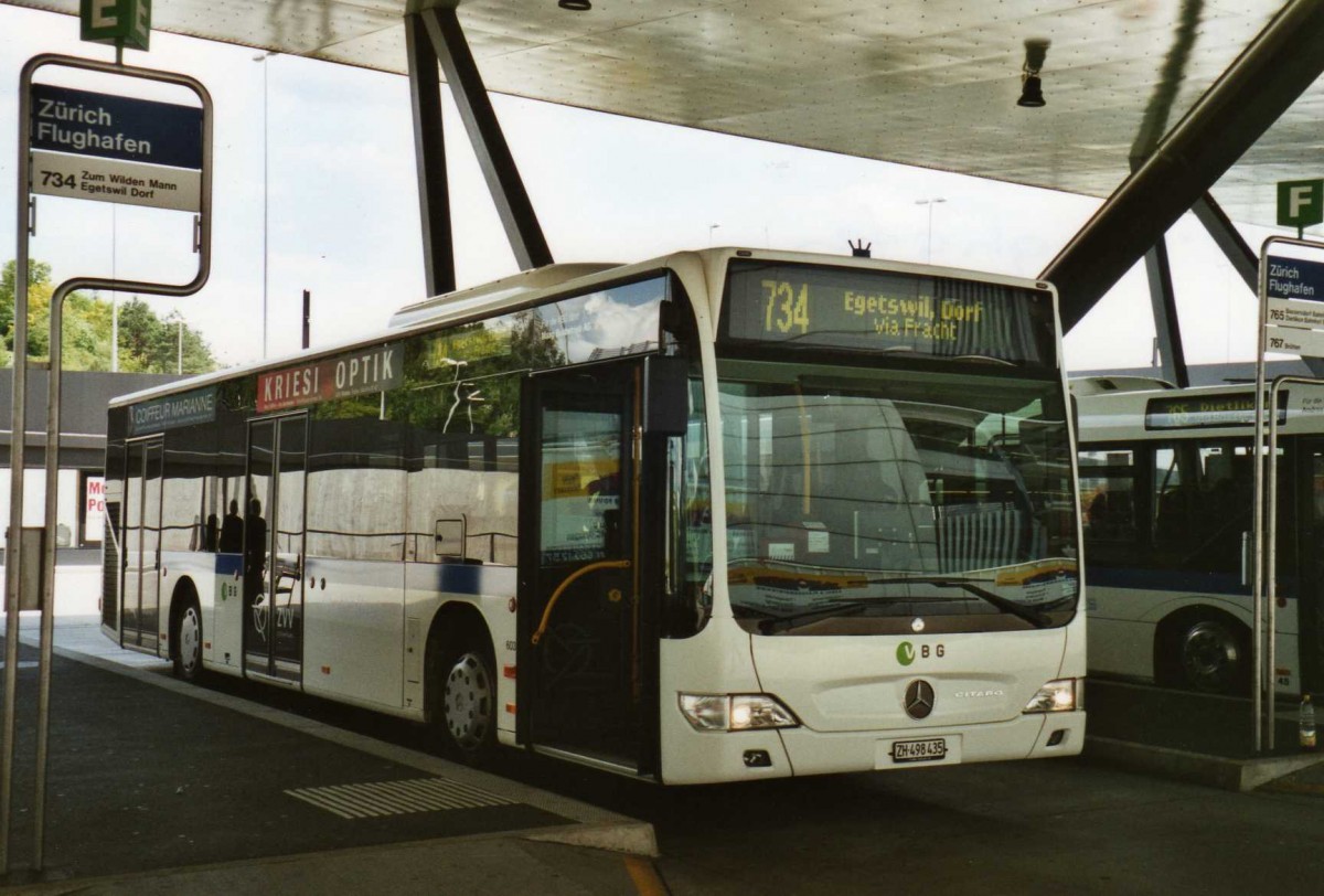 (119'019) - Maag, Kloten - Nr. 35/ZH 498'435 - Mercedes am 10. Juli 2009 in Zrich, Flughafen