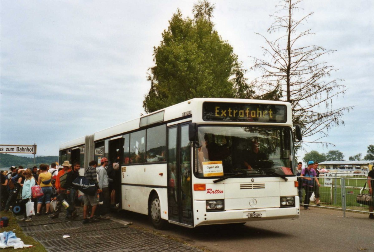 (119'124) - Rattin, Neuhausen - Nr. 20/SH 1520 - Mercedes am 12. Juli 2009 in Frauenfeld, Open-Air