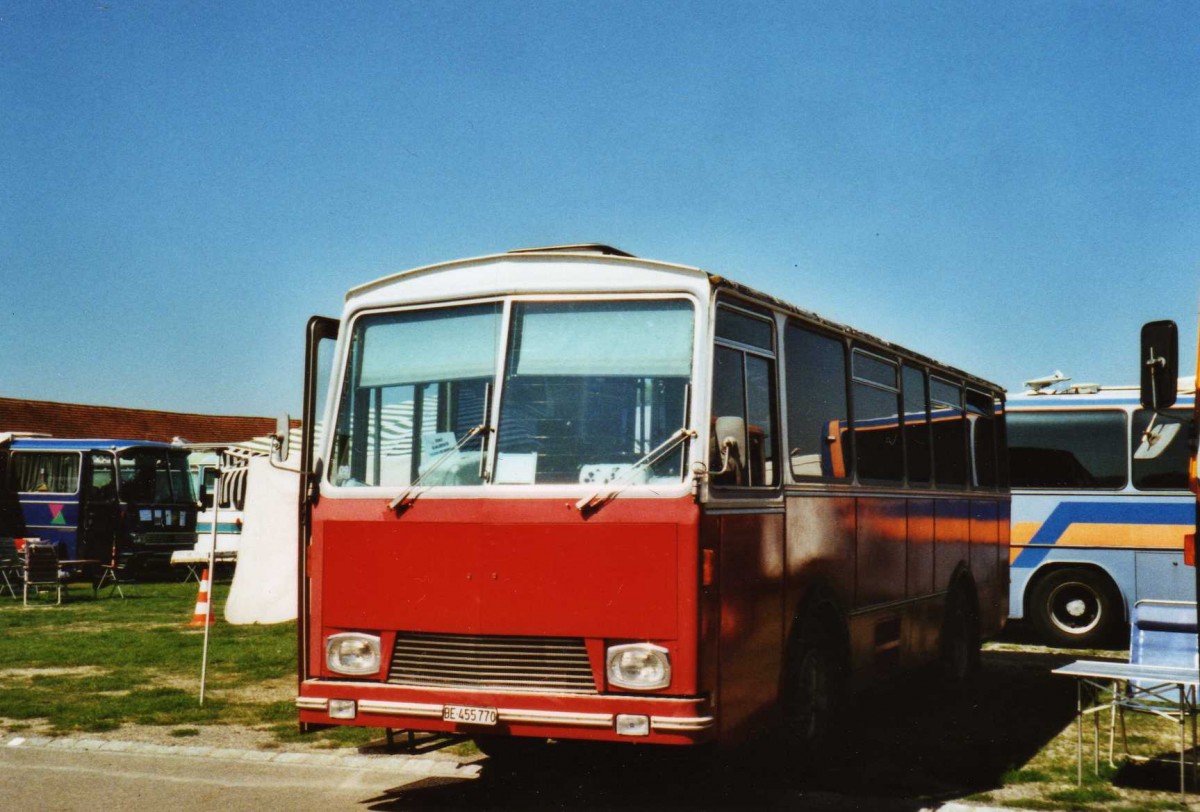 (119'915) - Bolz, Scheuren - BE 455'770 - FBW/R&J am 15. August 2009 in Zug, Wohnbustreffen