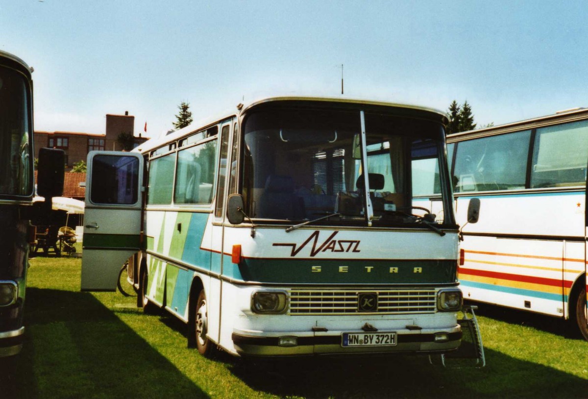 (119'931) - Aus Deutschland: Paulus, Korb - WN-BY 372H - Setra am 15. August 2009 in Zug, Wohnbustreffen