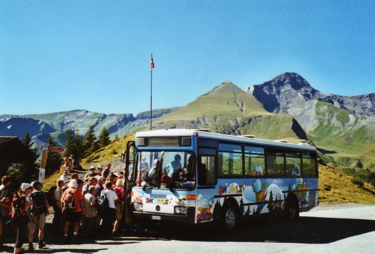 (120'419) - AVG Grindelwald - Nr. 20/BE 349'361 - Vetter am 23. August 2009 auf der Grossen Scheidegg