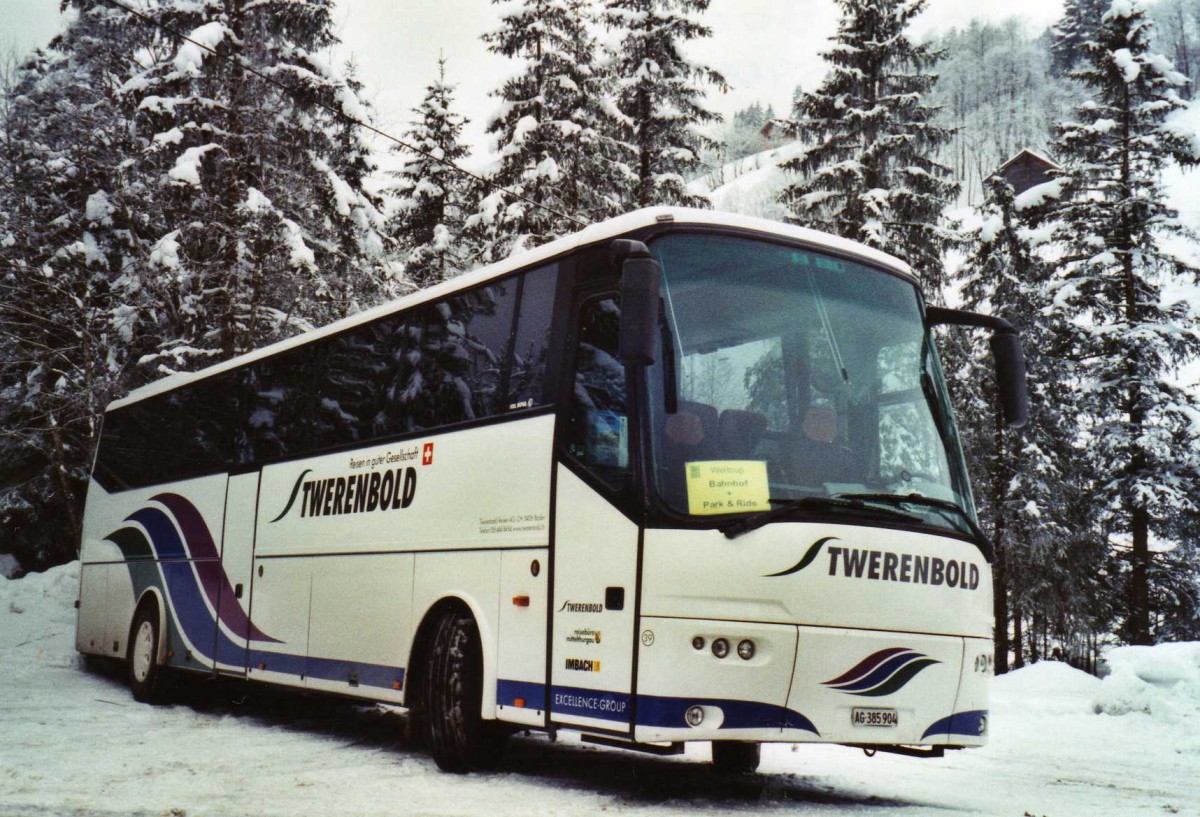 (123'617) - Twerenbold, Baden - Nr. 39/AG 385'904 - Bova am 9. Januar 2010 in Adelboden, Unter dem Birg