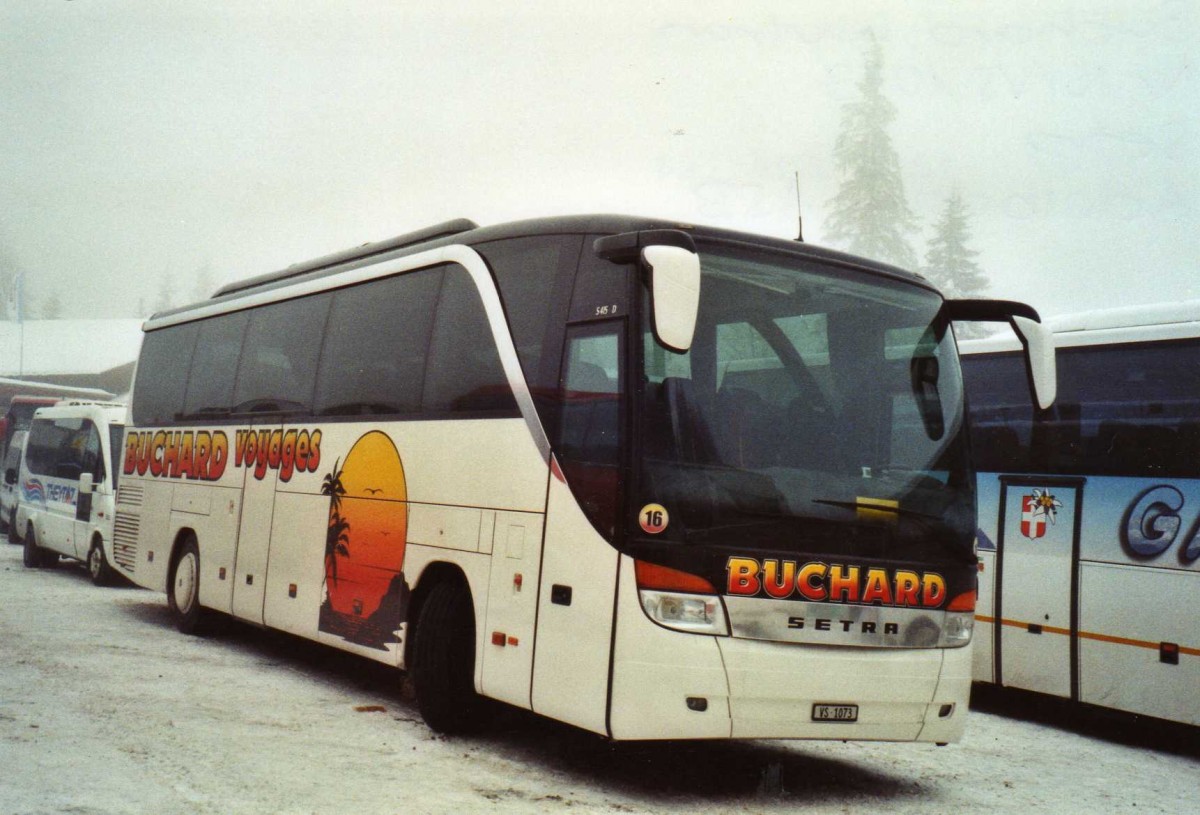 (123'832) - Buchard, Leytron - Nr. 16/VS 1073 - Setra am 9. Januar 2010 in Adelboden, ASB