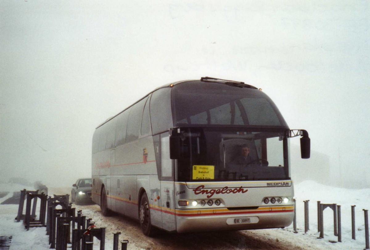 (123'921) - Engeloch, Riggisberg - BE 30'897 - Neoplan am 9. Januar 2010 in Adelboden, Weltcup