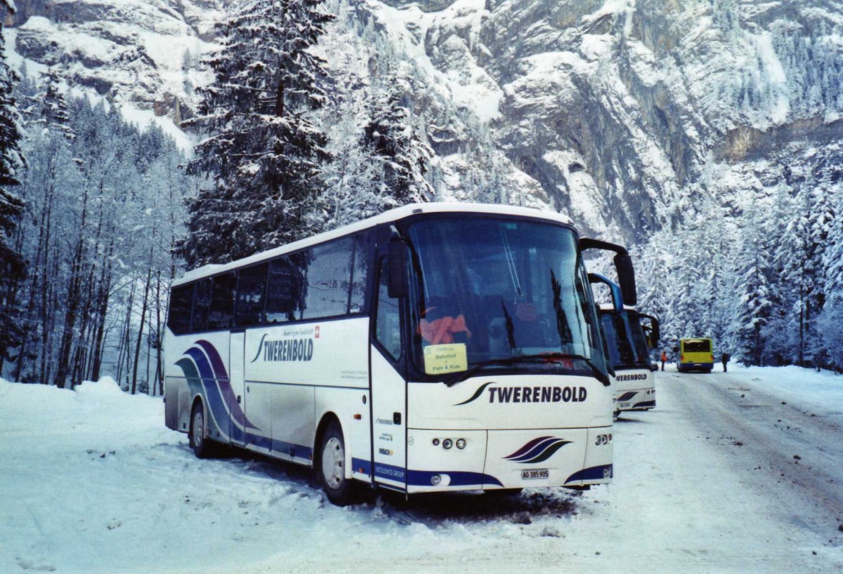 (124'023) - Twerenbold, Baden - Nr. 40/AG 385'905 - Bova am 10. Januar 2010 in Adelboden, Unter dem Birg