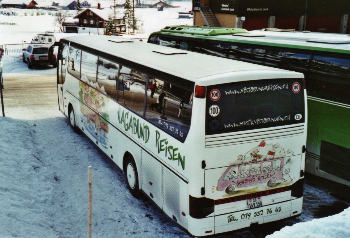 (124'230) - Meier, Gunzgen - SO 149'150 - Setra am 24. Januar 2010 in Lenk, Talstation Betelberg