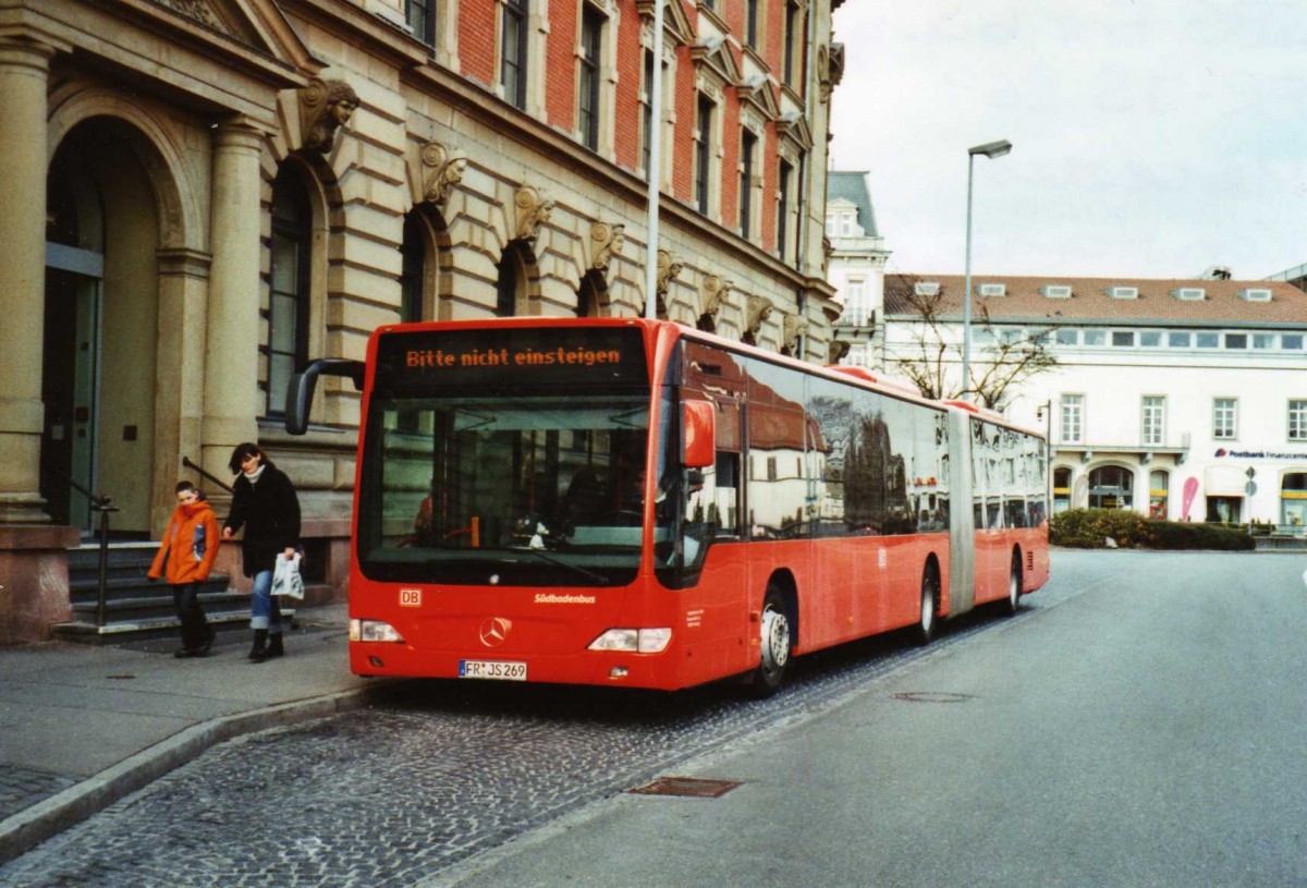 (124'814) - SBG Freiburg - FR-JS 269 - Mercedes am 10. Mrz 2010 in Konstanz, Post/Marktsttte